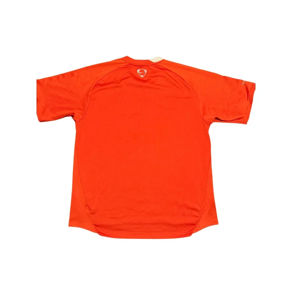 Nike Total 90 T90 Soccer Training Jersey Mens XL Orange Vintage Nike-FIT Shirt